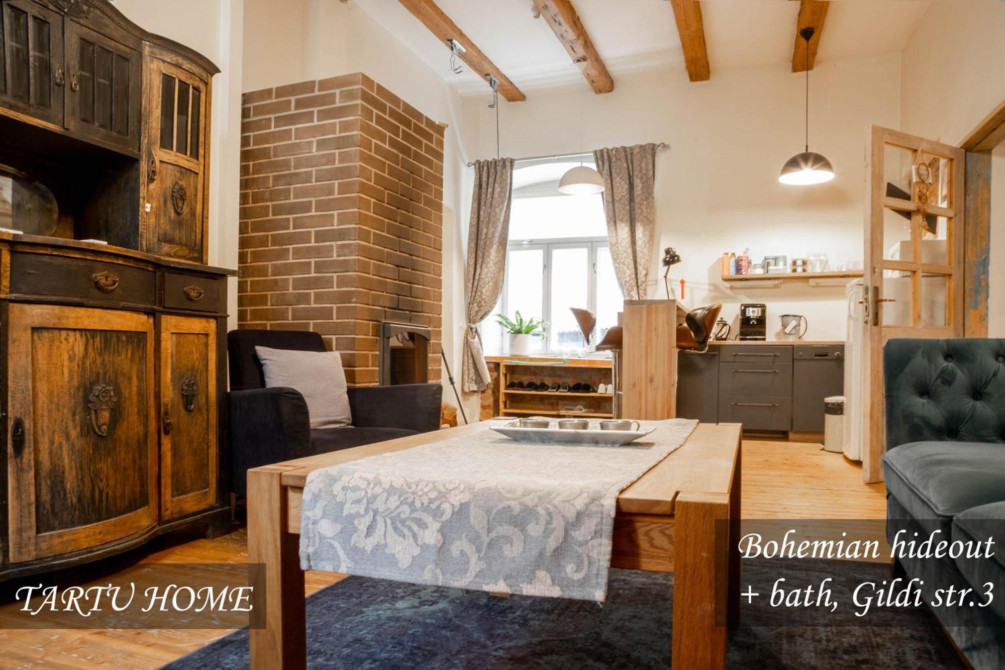 Bohemian Hideout, Old Town, Tartu Home 외부 사진
