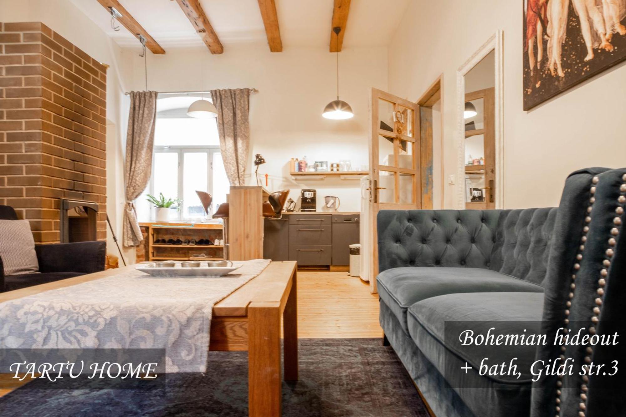 Bohemian Hideout, Old Town, Tartu Home 외부 사진