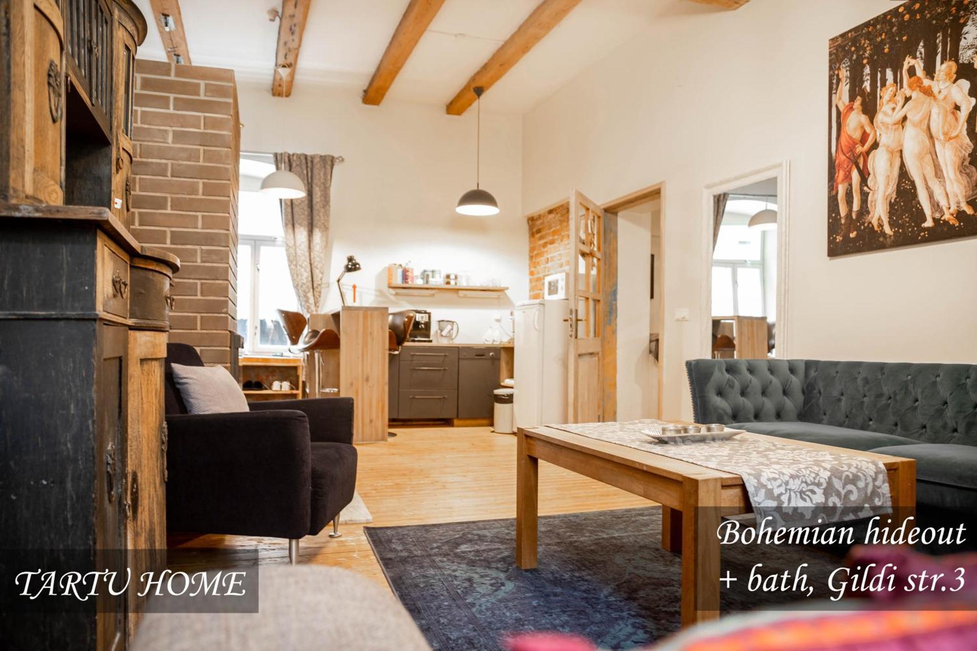 Bohemian Hideout, Old Town, Tartu Home 외부 사진